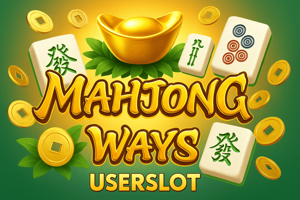 Mengapa Userslot Jadi Pilihan Utama untuk Bermain Slot Mahjong Ways