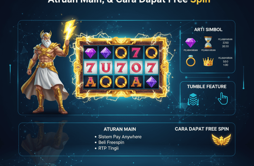 Panduan Lengkap Gates of Olympus untuk Pemula: Arti Simbol, Aturan Main, & Cara Dapat Free Spin